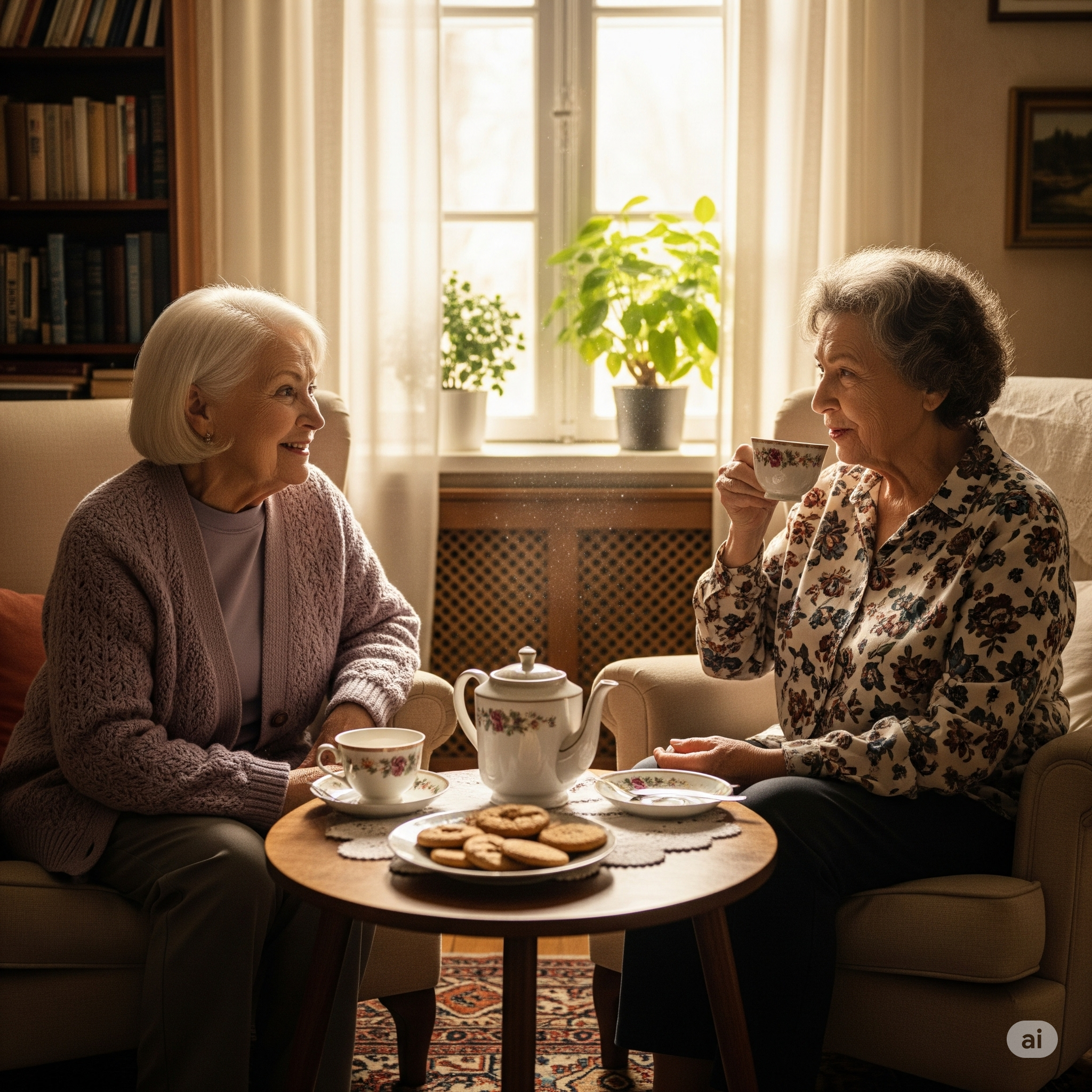 A Visit Between Friends