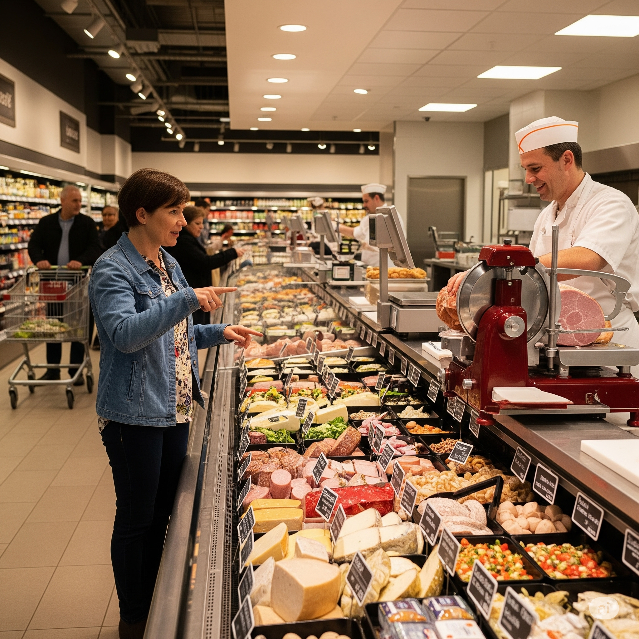 Grocery Shopping: At the Deli